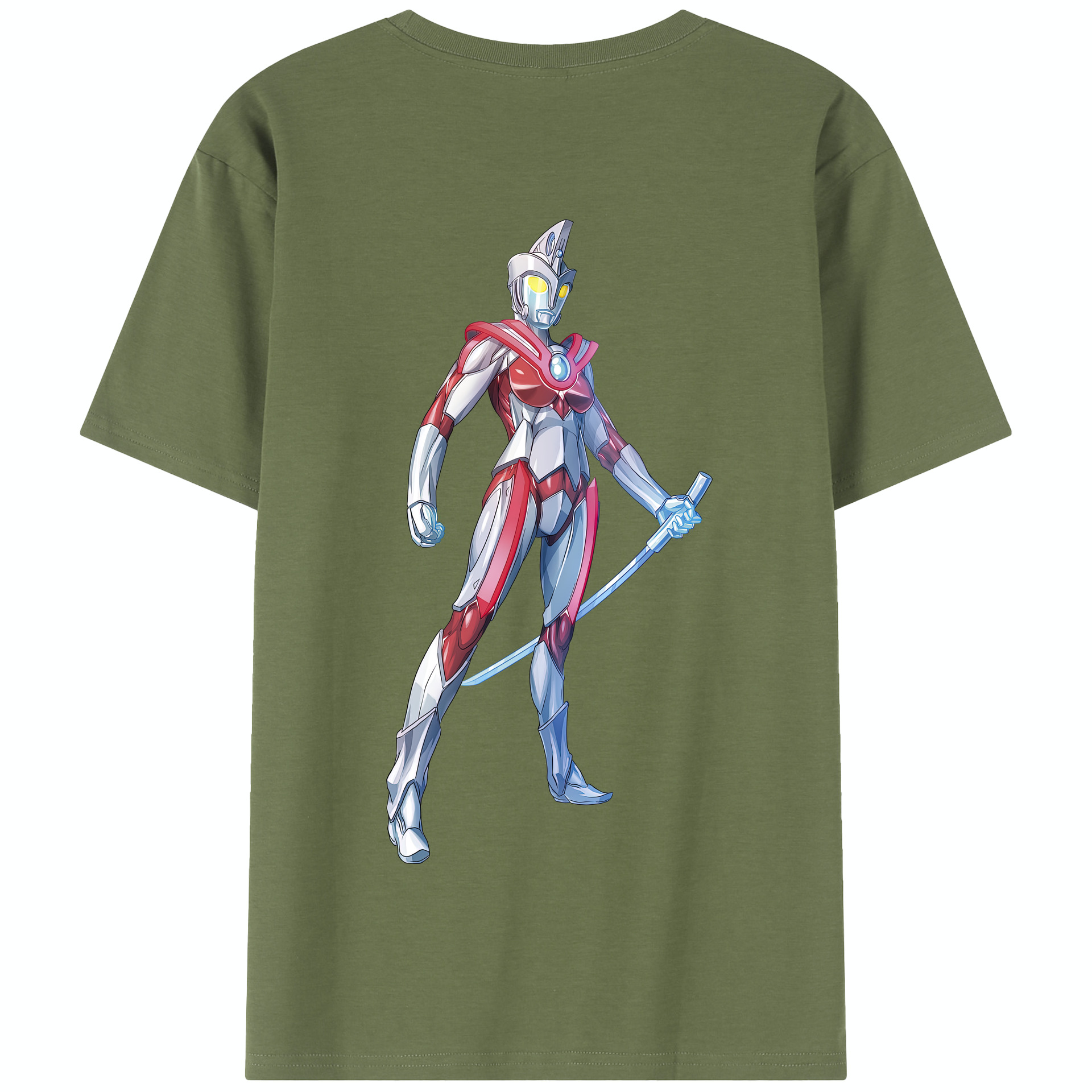 （画像用） ウルトラマン Ultraman 綿100％半袖Tシャツ（背面プリント）